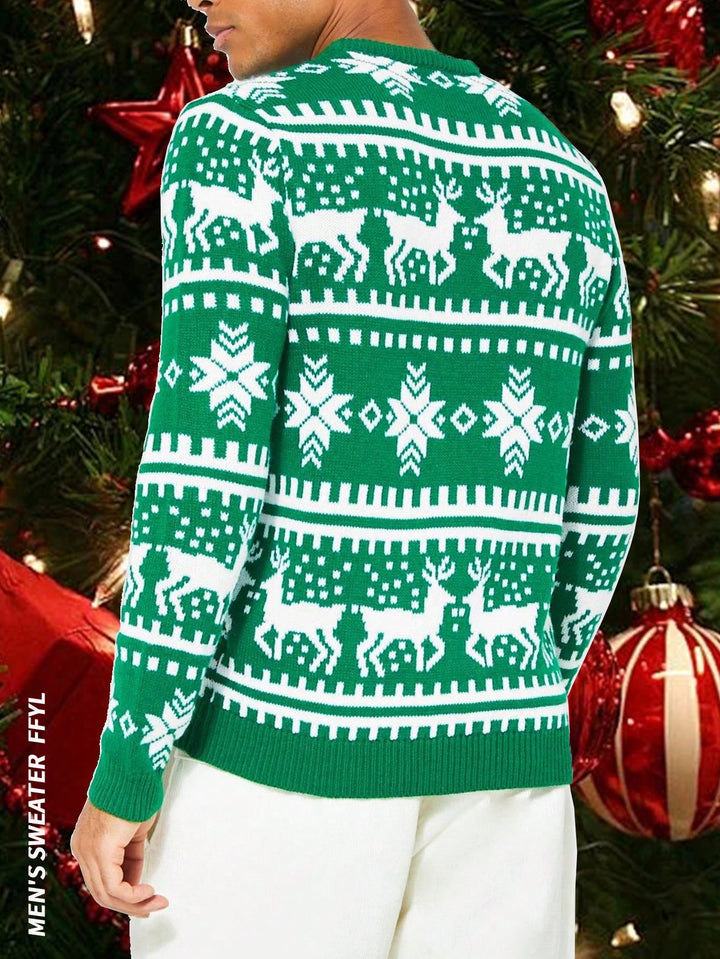 Pulover SHEIN, verde