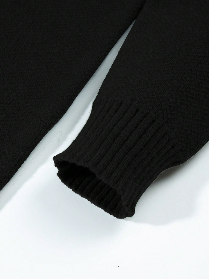 Pulover SHEIN, negru