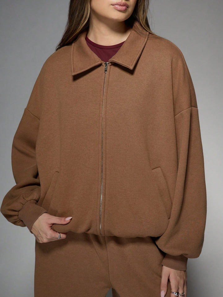 Jachetă Missguided by Shein, maro