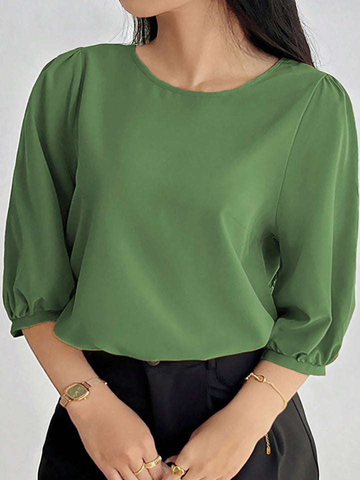 Bluză SHEIN, verde
