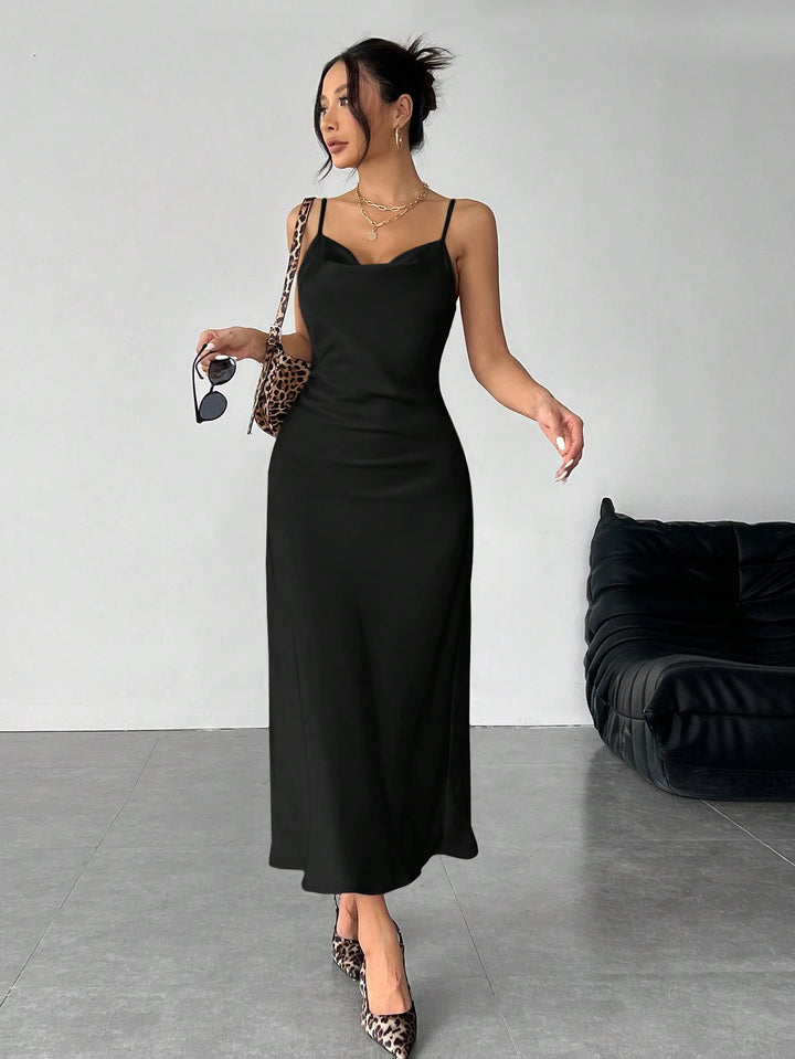Rochie maxi SHEIN, negru