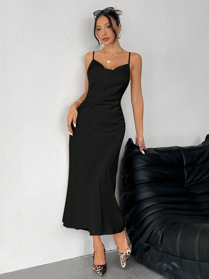 Rochie maxi SHEIN, negru