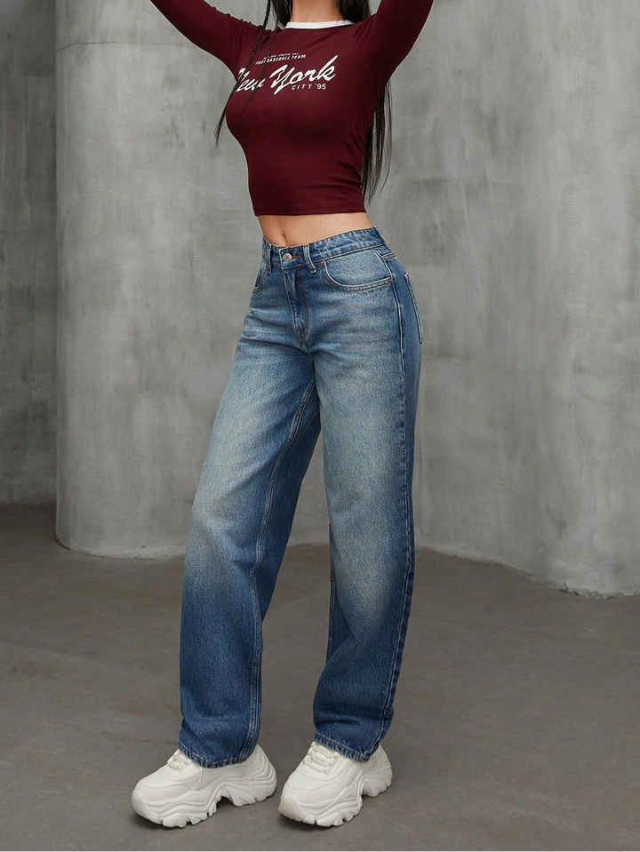 Jeans SHEIN, albastru