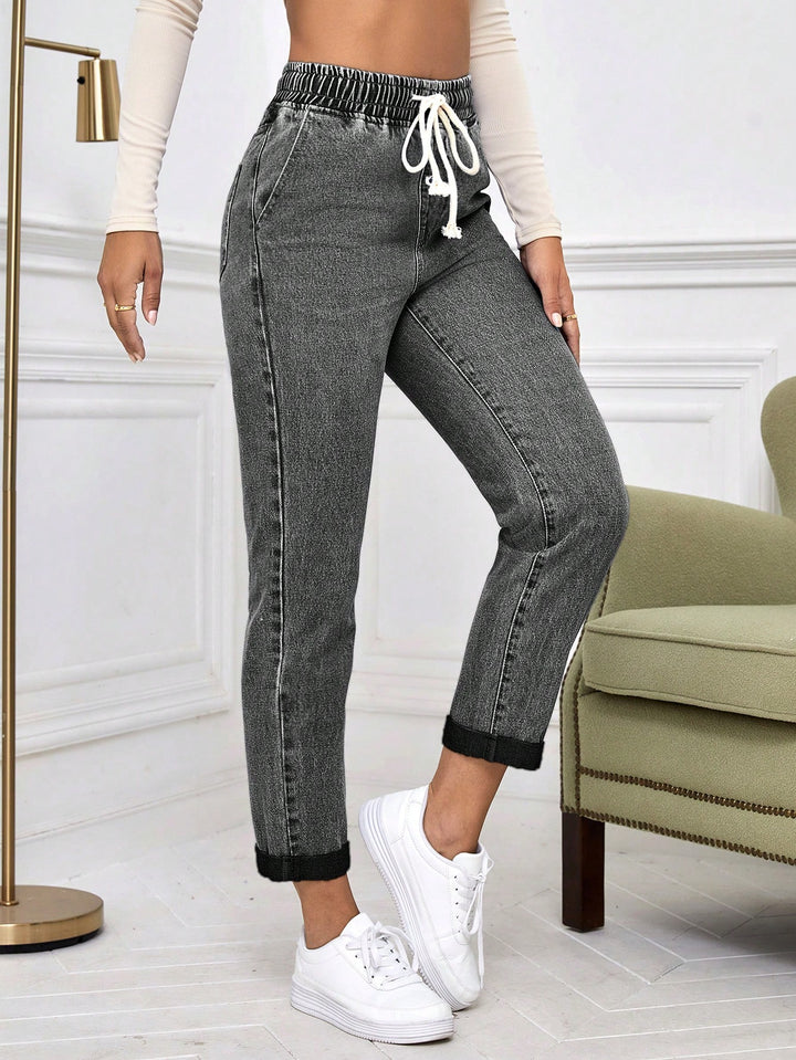 Jeans SHEIN, gri