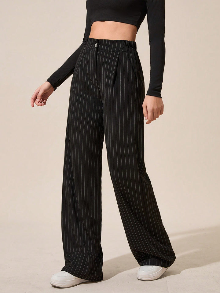 Pantaloni SHEIN, negru