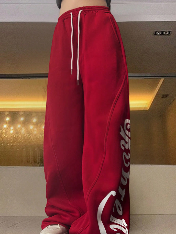 Pantaloni SHEIN, vișiniu