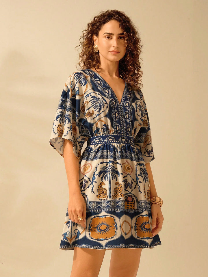 Rochie scurtă SHEIN, mix culori