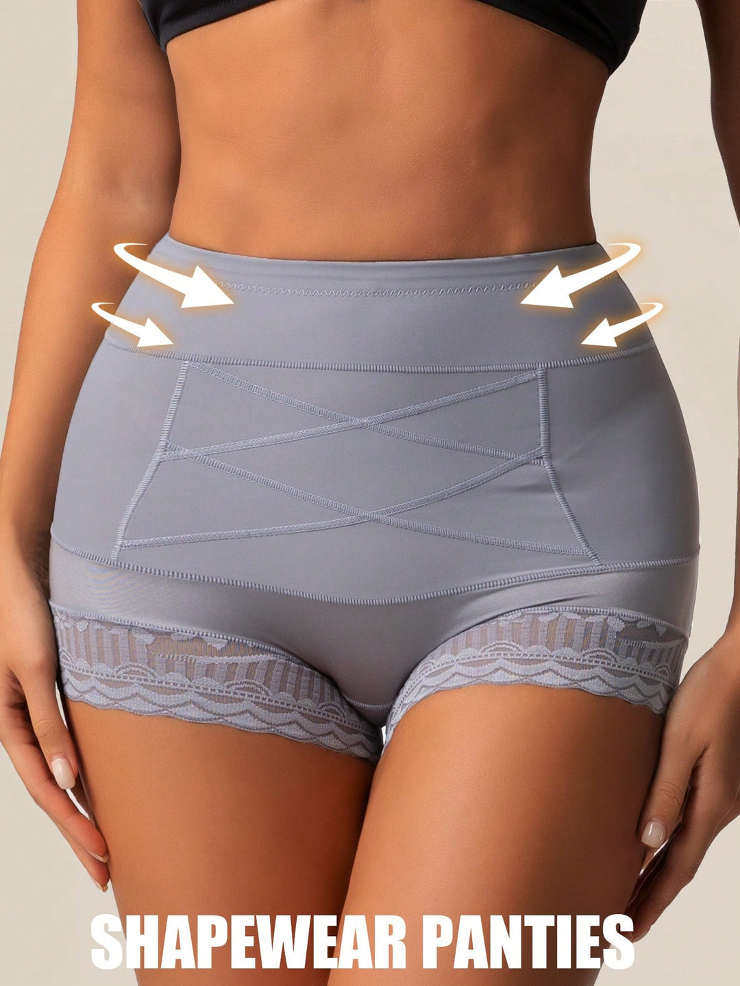Lenjerie modelatoare SHEIN, gri