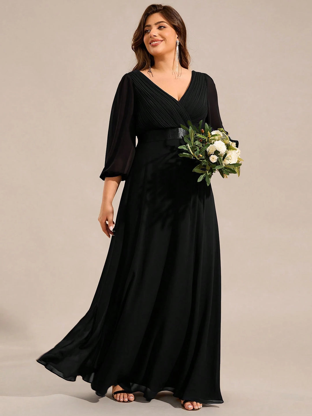 Rochie maxi SHEIN, negru