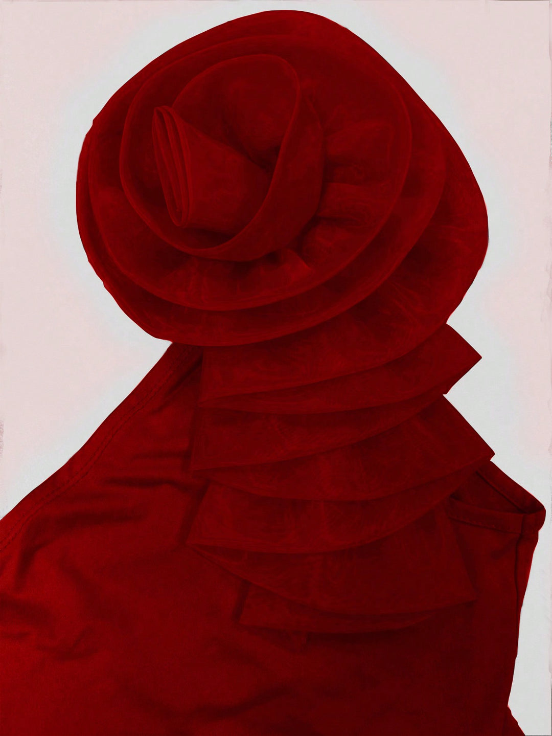 Rochie maxi SHEIN, vișiniu