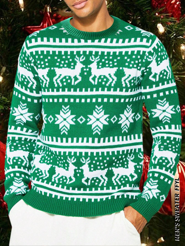 Pulover SHEIN, verde