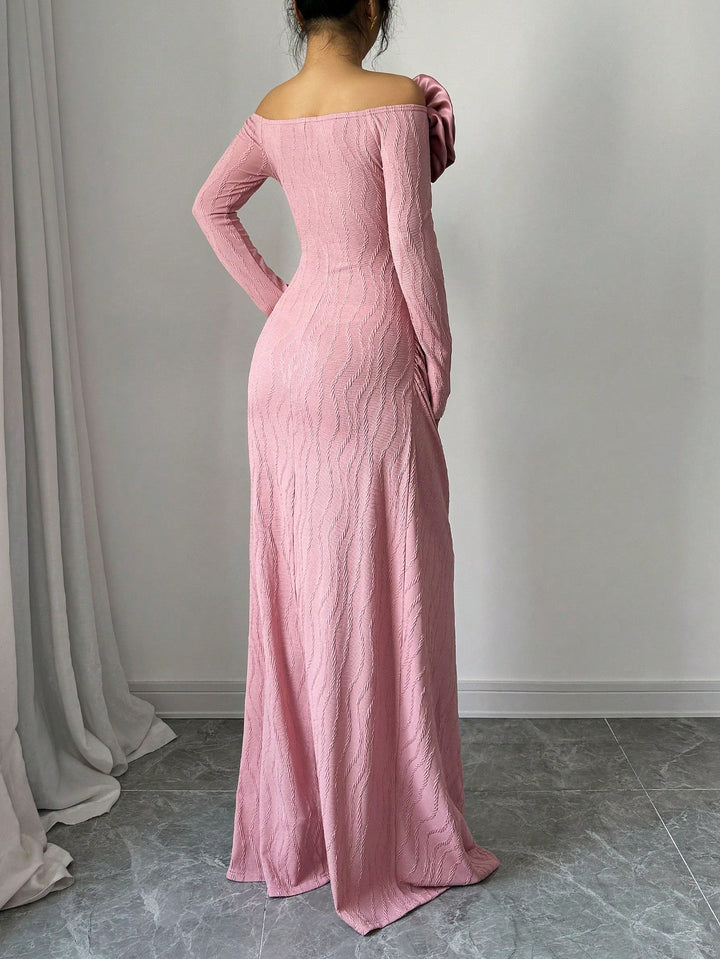 Rochie maxi SHEIN, roz