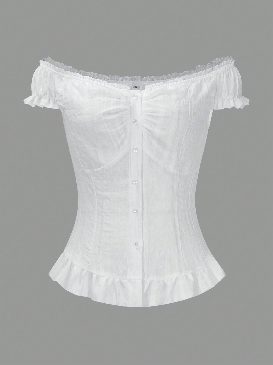 Top SHEIN, alb