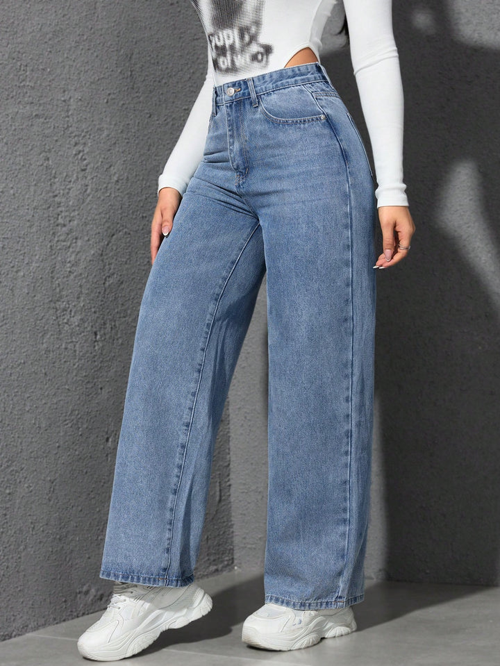 Jeans SHEIN, albastru