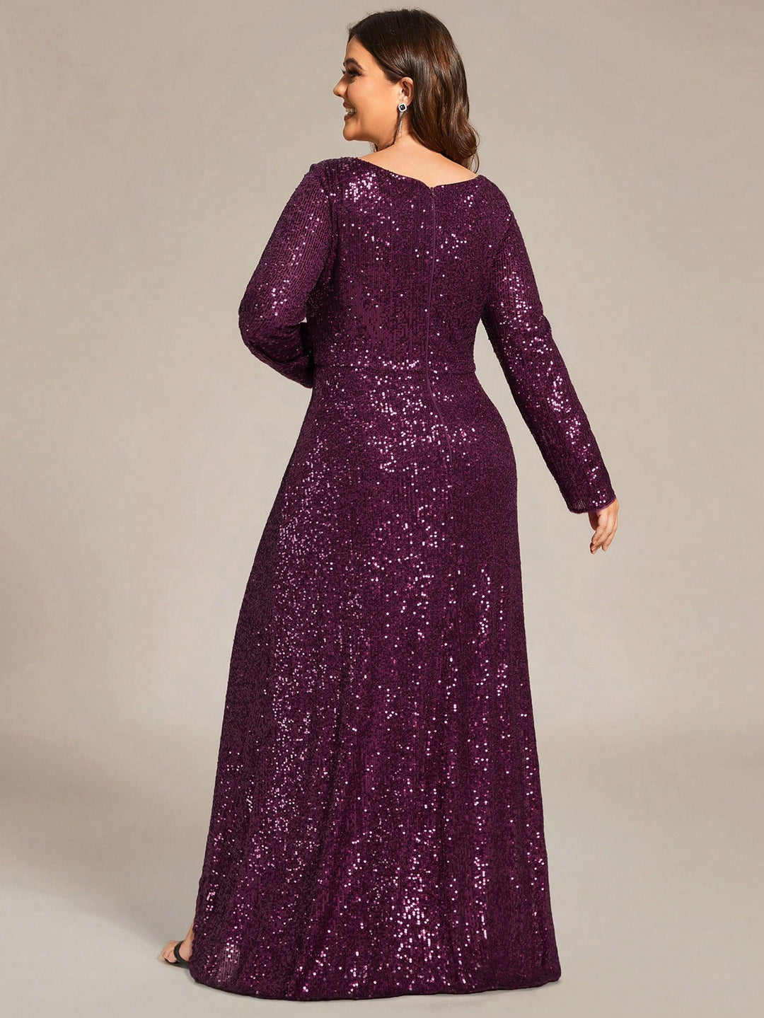 Rochie de ocazie SHEIN, mov
