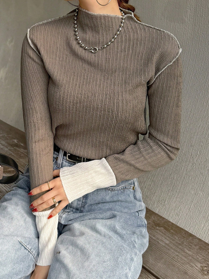 SHEIN szürke blúz