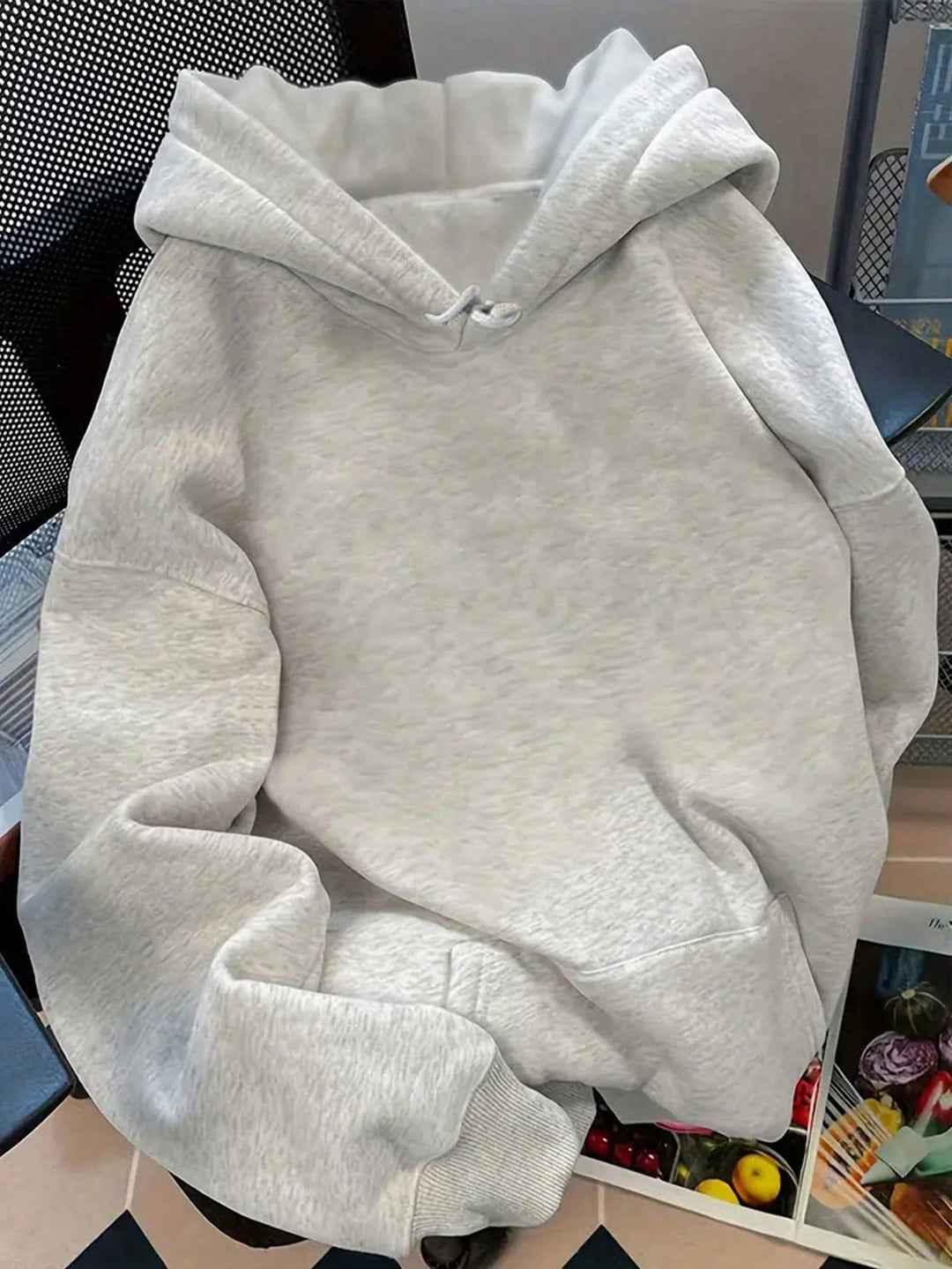 SHEIN szürke kapucnis pulóver