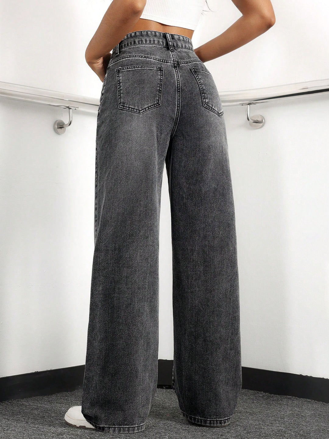 Jeans SHEIN, gri