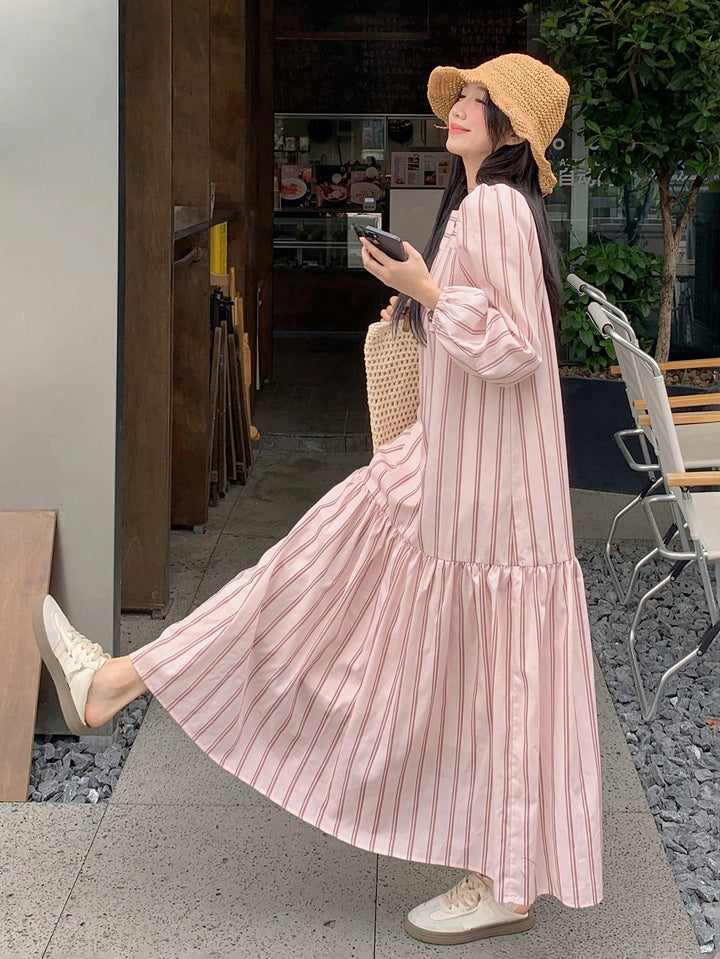 Rochie maxi SHEIN, roz