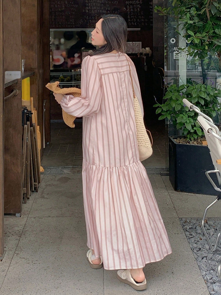 Rochie maxi SHEIN, roz