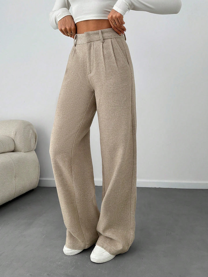Pantaloni SHEIN, portocaliu