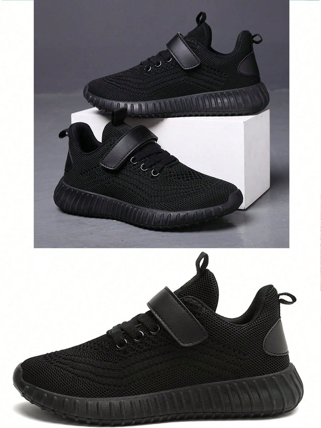 Pantofi sport SHEIN, negru