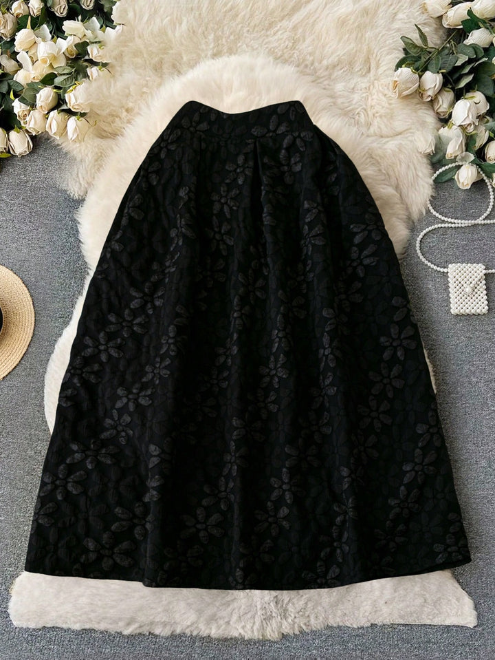 SHEIN maxi szoknya, fekete