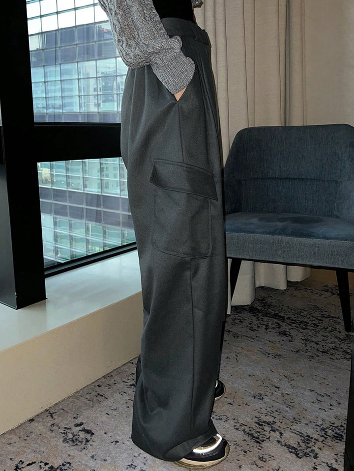 Pantaloni SHEIN, gri