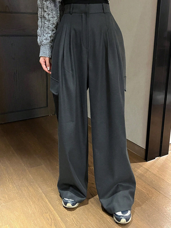 Pantaloni SHEIN, gri