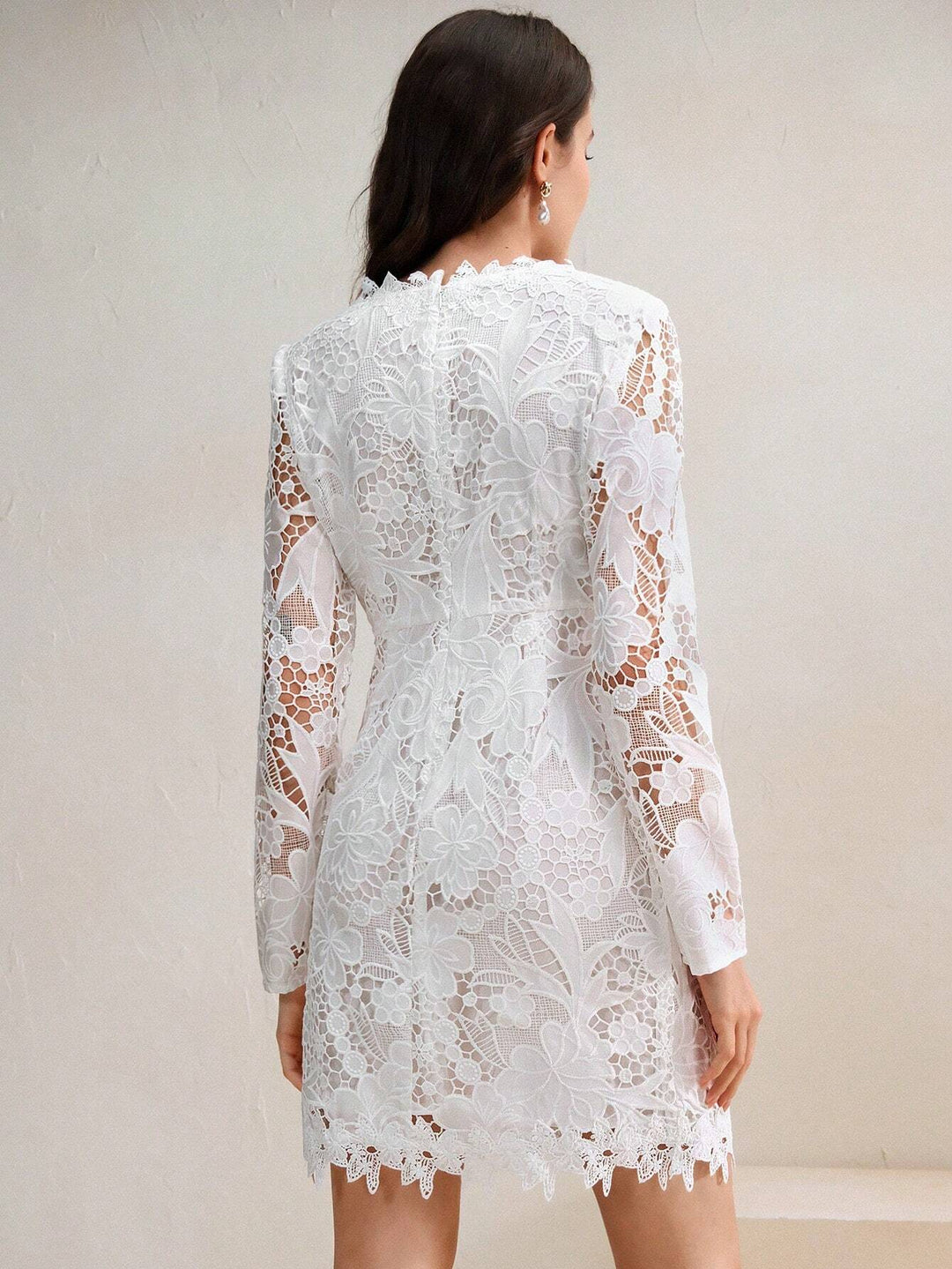 SHEIN mini ruha, fehér