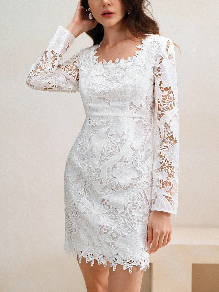 SHEIN mini ruha, fehér