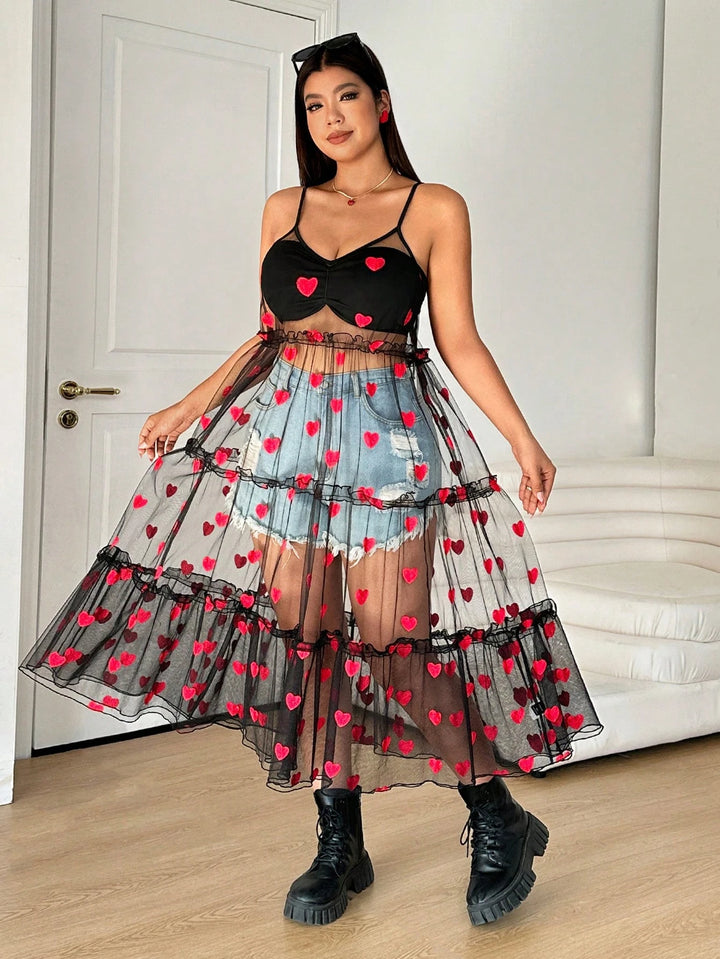 Hosszú ujjatlan felső SHEIN, fekete