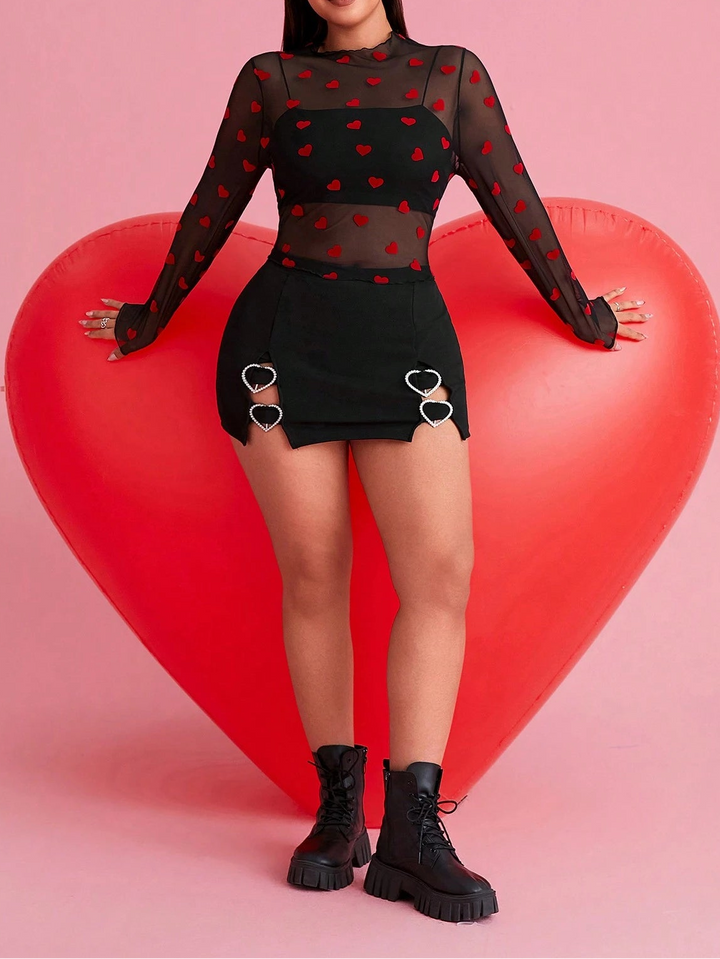 Bluza Shein Curve, mix culori
