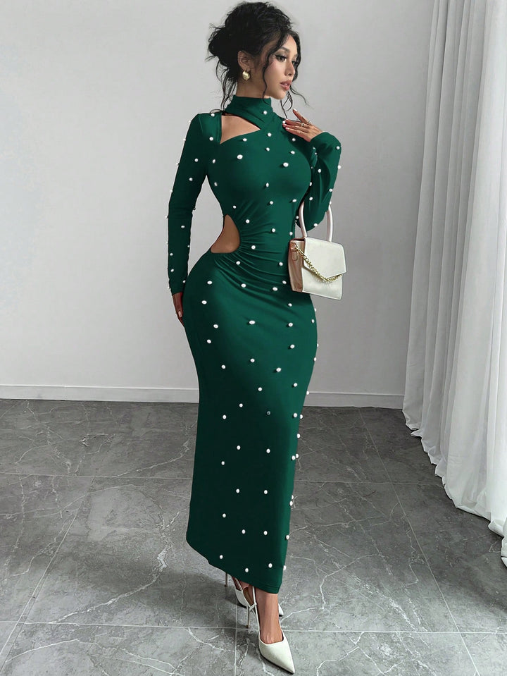 Rochie maxi SHEIN, verde