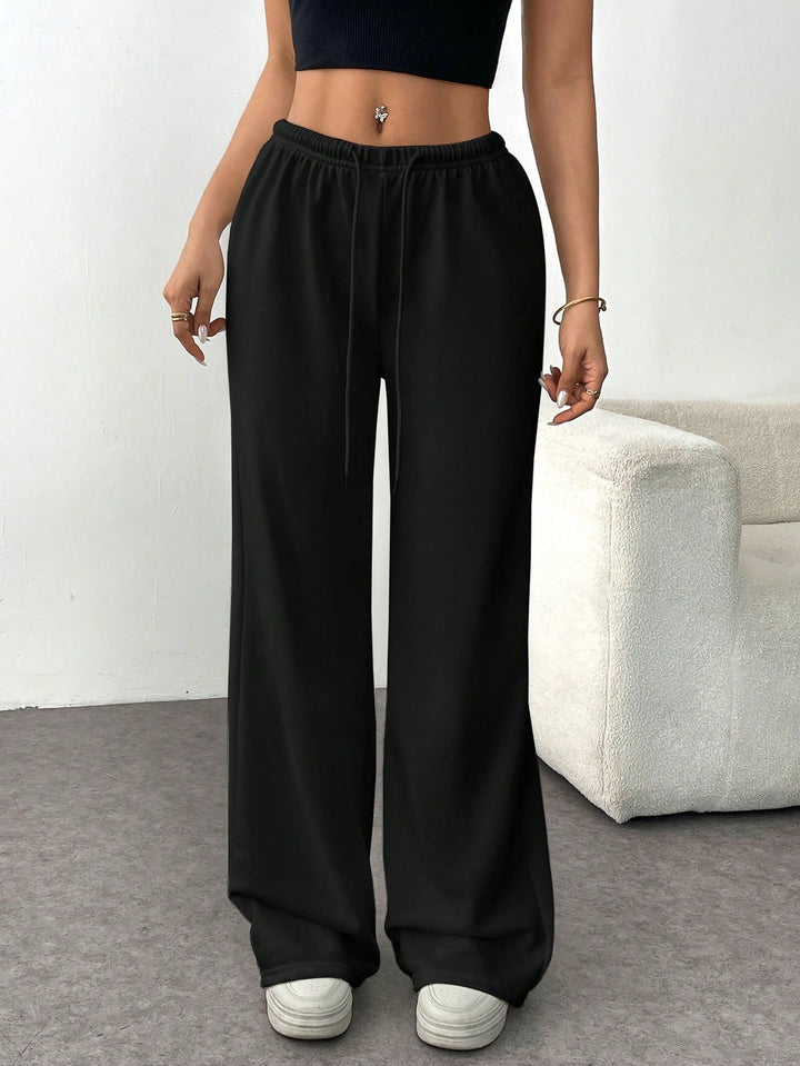 Pantaloni SHEIN, negru