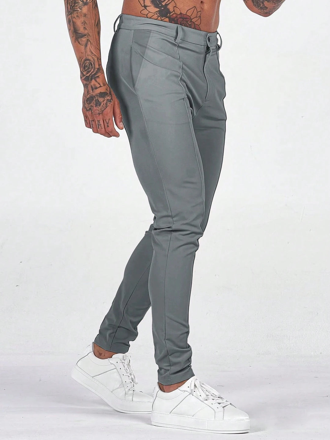 Pantaloni SHEIN, gri
