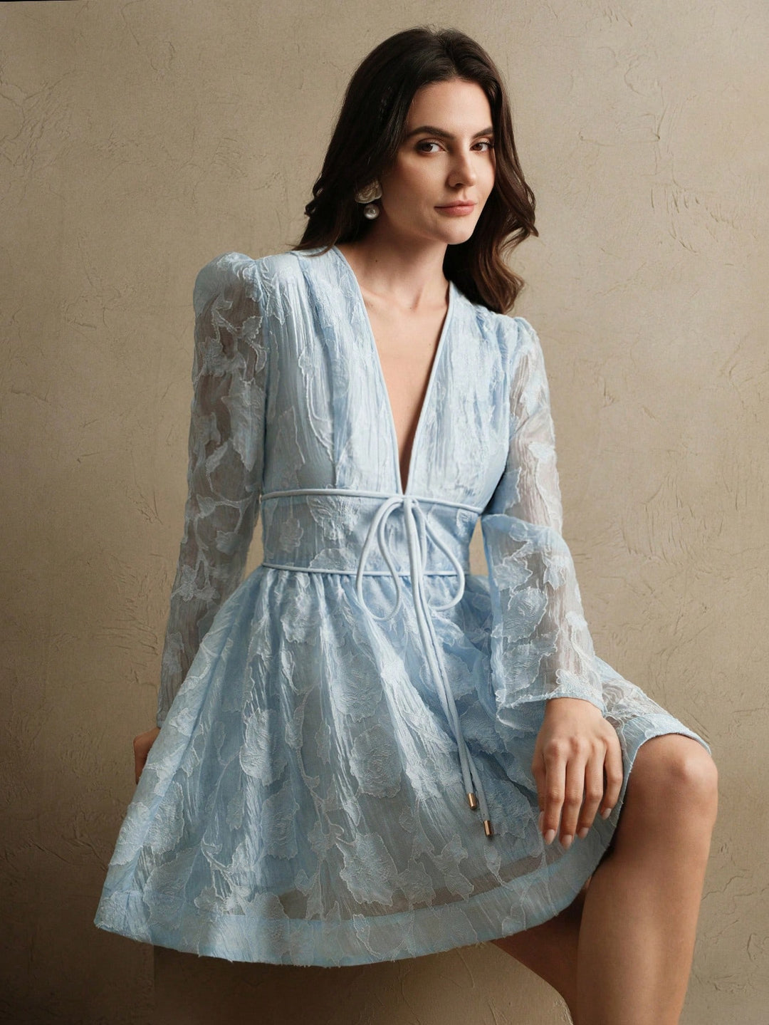 Rochie scurtă SHEIN, albastru