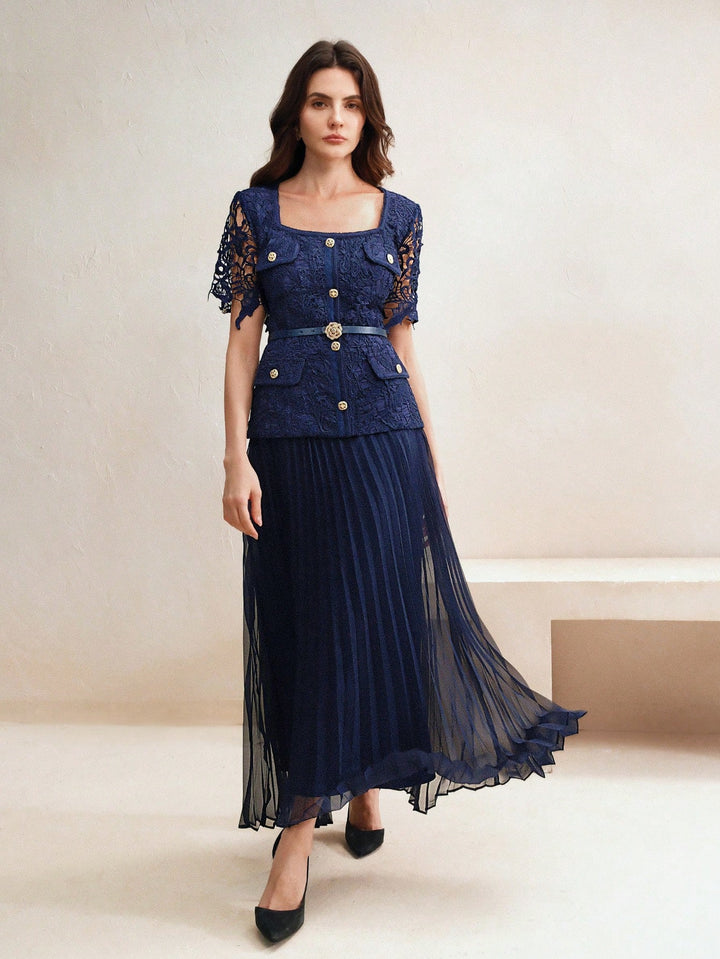 Rochie maxi SHEIN, albastru
