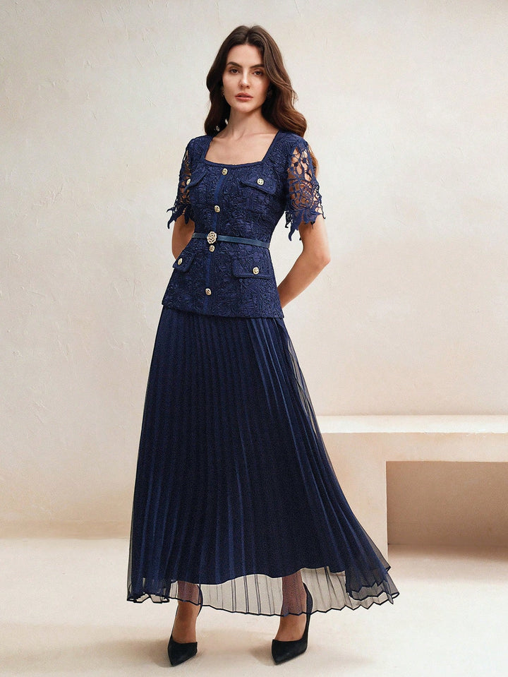 Rochie maxi SHEIN, albastru
