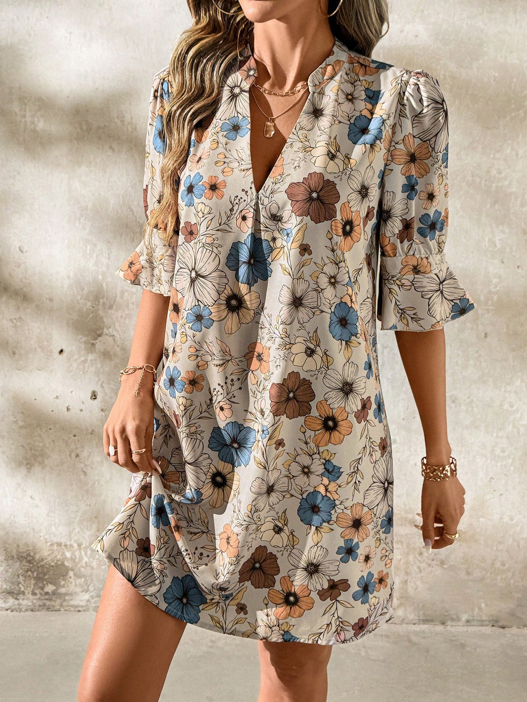 Rochie mini SHEIN, mix culori