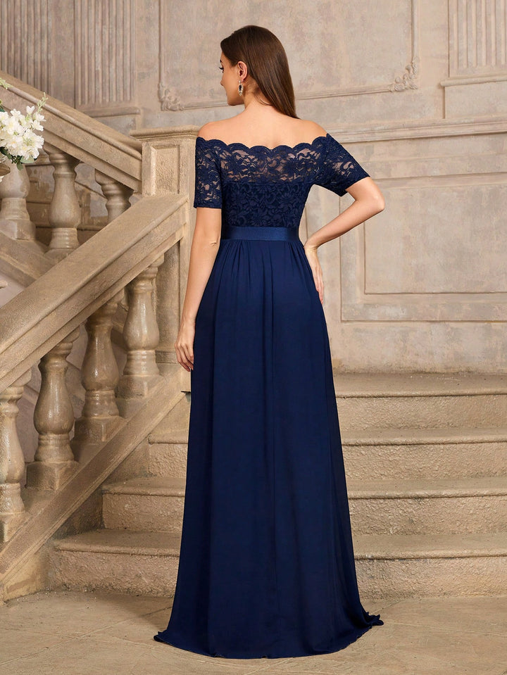 Rochie de ocazie SHEIN, albastru