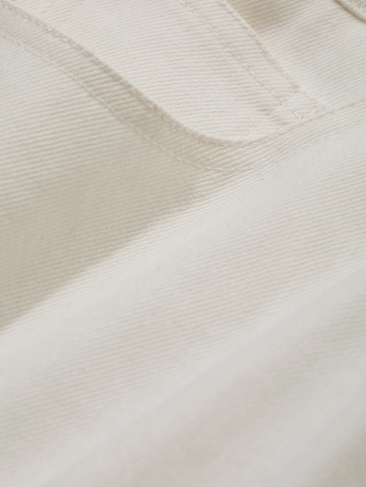 Pantaloni SHEIN, alb