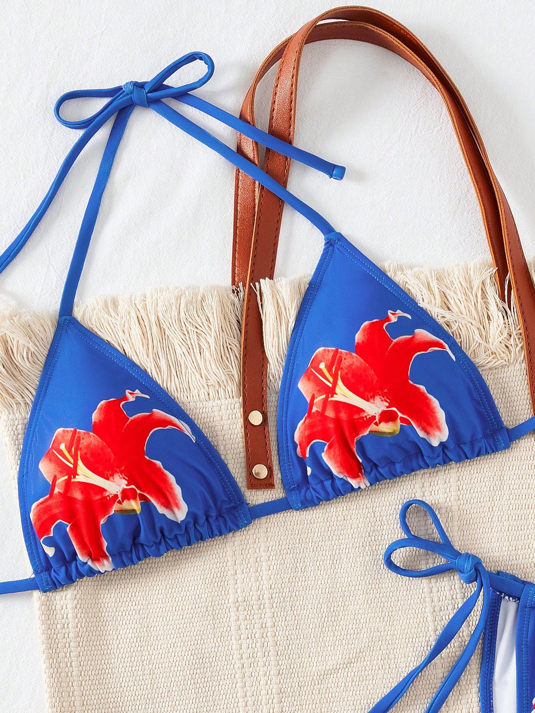 SHEIN bikini szett, kék