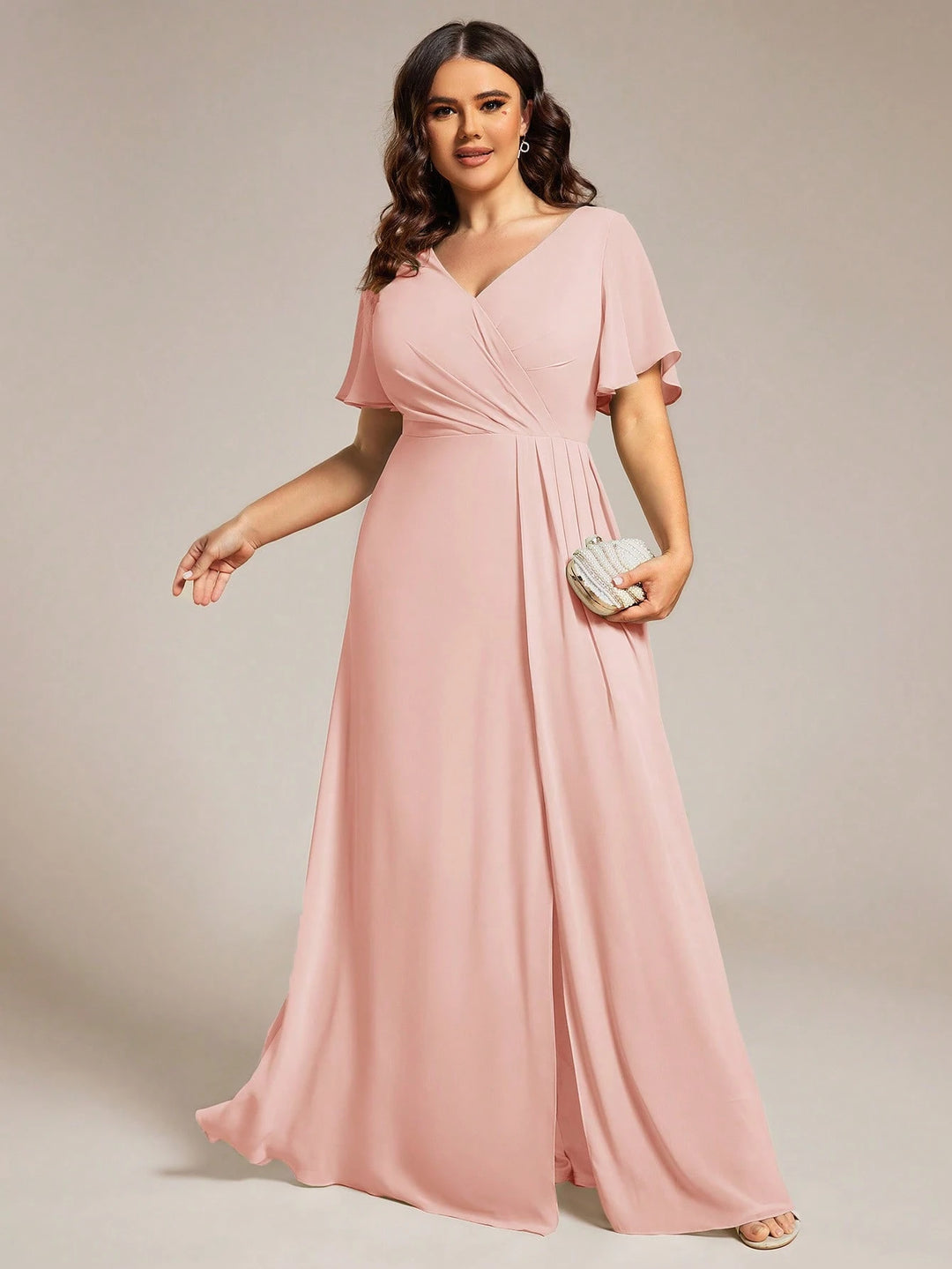 Rochie de ocazie SHEIN, roz