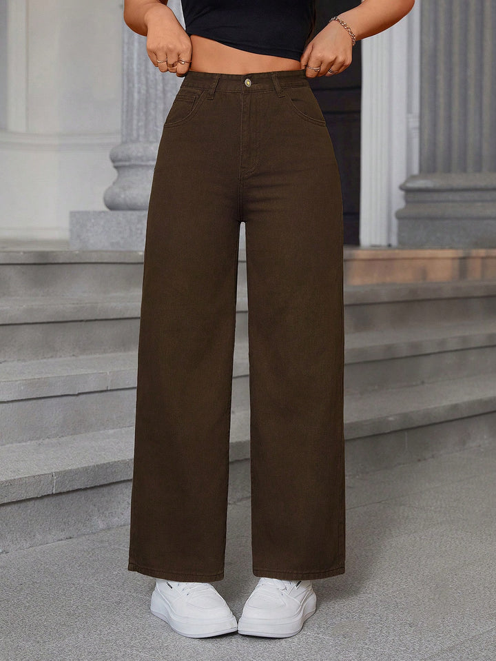 Jeans SHEIN, maro