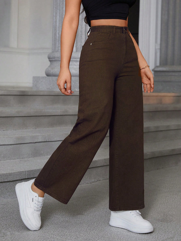 Jeans SHEIN, maro