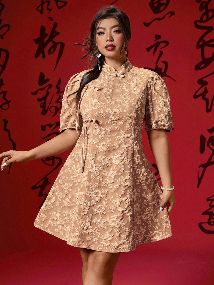 Rochie mini SHEIN, bej