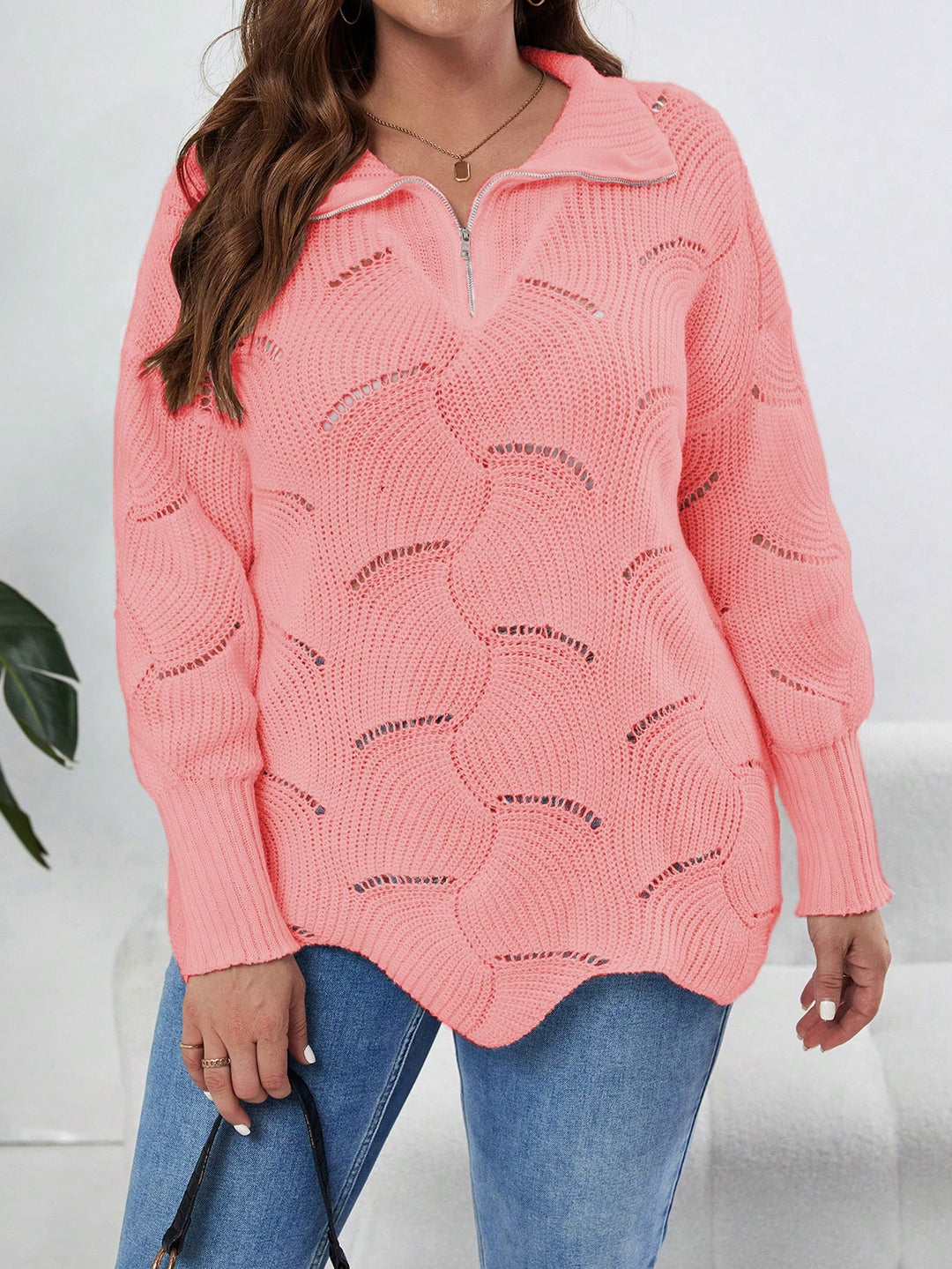 Pulover SHEIN, roz
