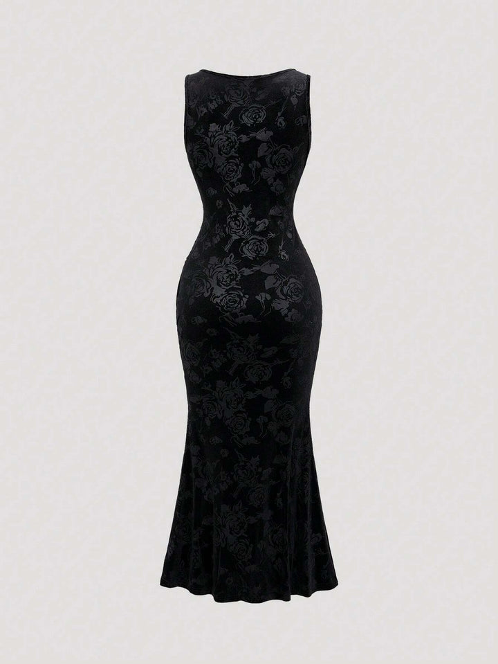 Rochie maxi SHEIN, negru