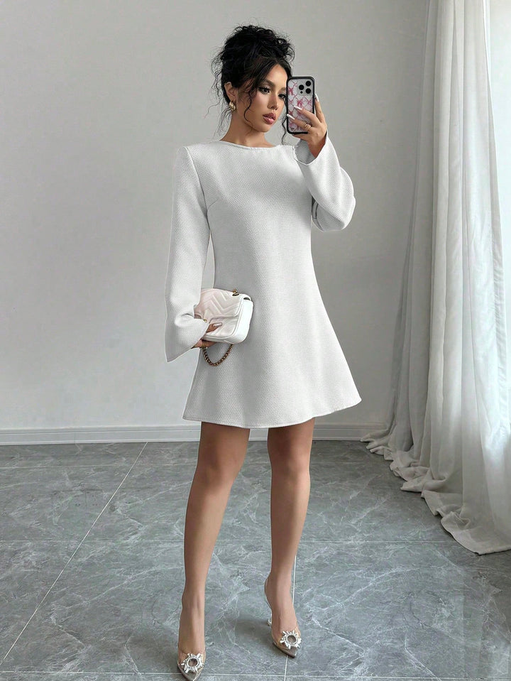 Rochie mini SHEIN, alb